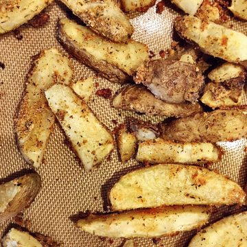 crispy oven baked potatoes