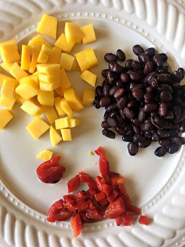 Mango Rice and Black Bean Salad Veggie Fun Kitchen