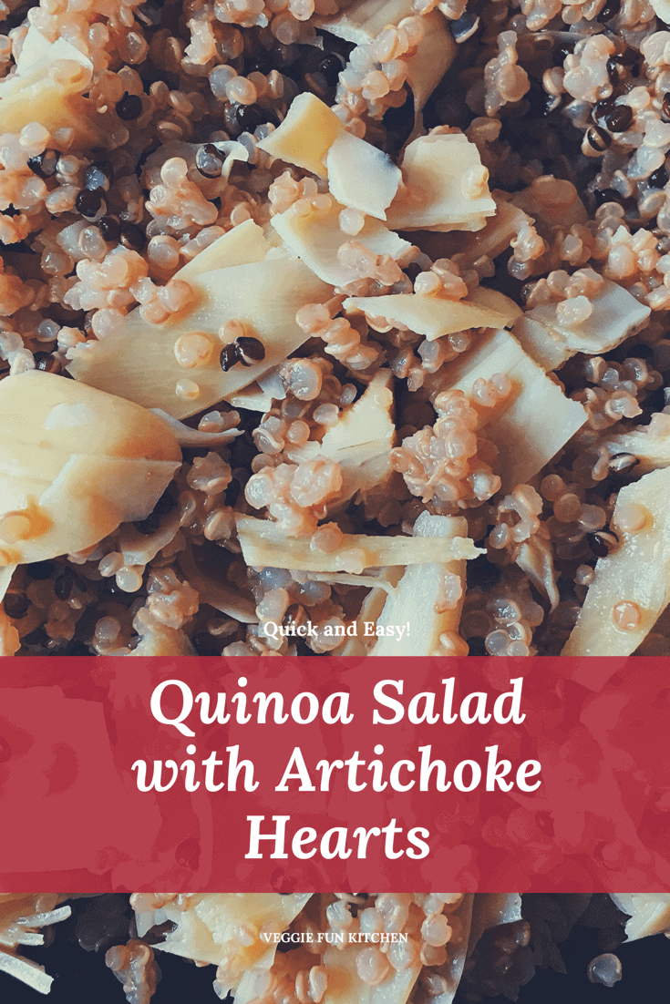 Quinoa Salad with Artichoke Hearts
