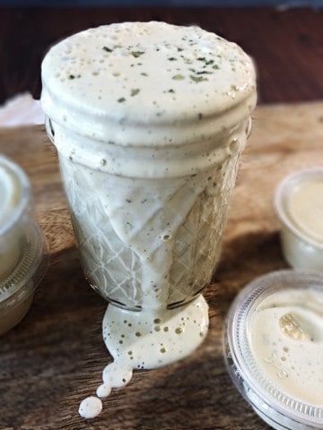 Jalapeno Ranch Dressing, Vegan and Oil-Free