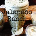 Jalapeno Ranch Dressing, Vegan and Oil-Free