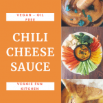 Chili Cheese Sauce vegan and oil free