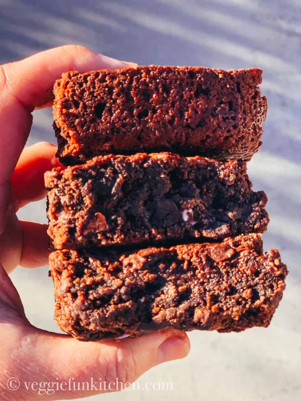 Vegan Brownie Hack with Duncan Hines Brownie Mix Veggie Fun Kitchen