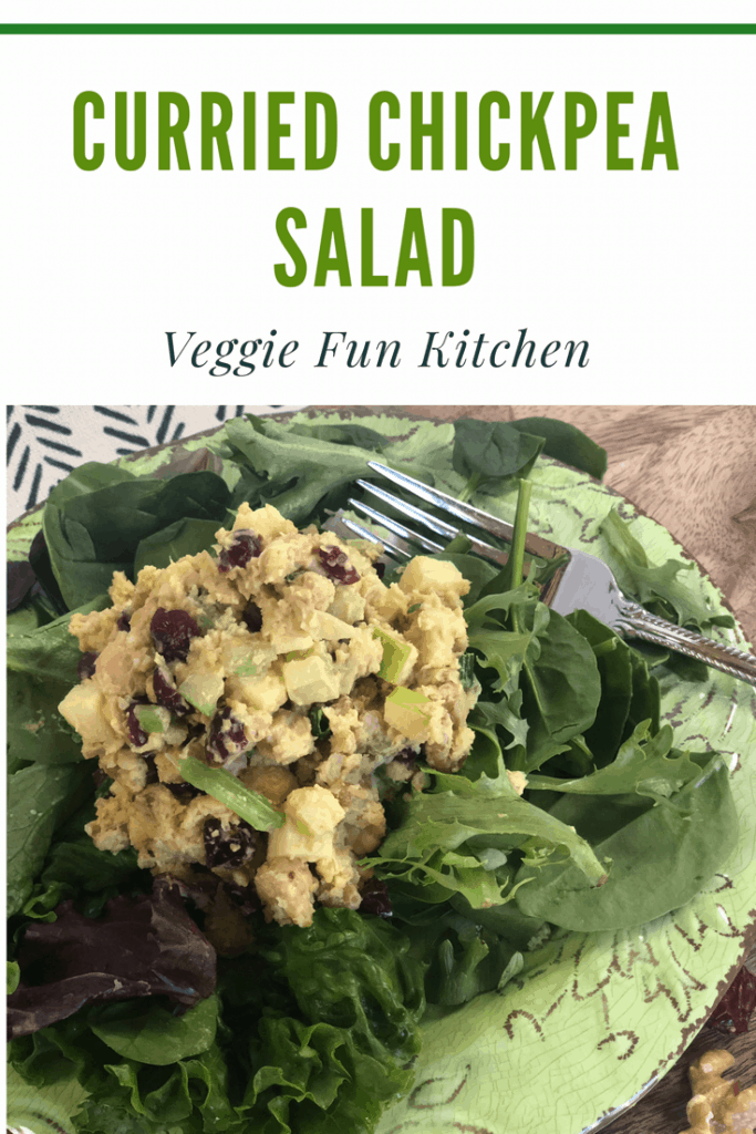 Curried Chickpea Salad - Veggie Fun Kitchen