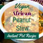 african peanut stew in white bowl