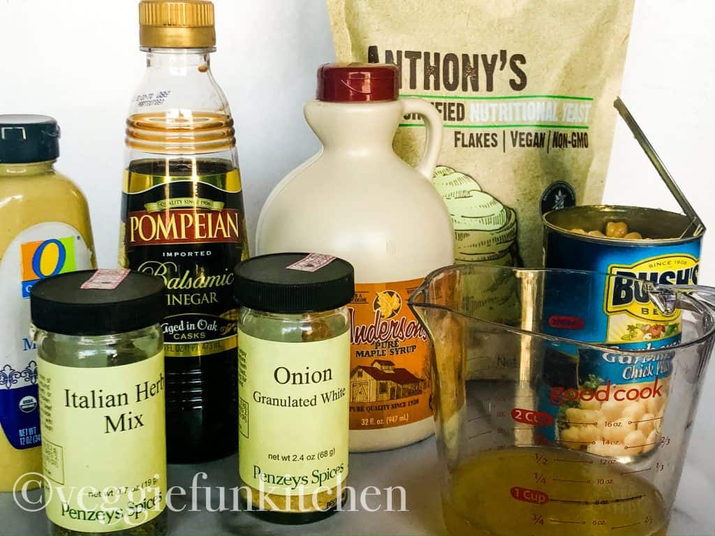 ingredients needed for balsamic dressing