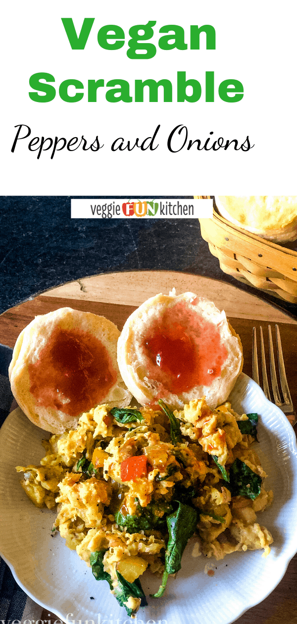 Vegan Breakfast Scramble with Just Egg Veggie Fun Kitchen