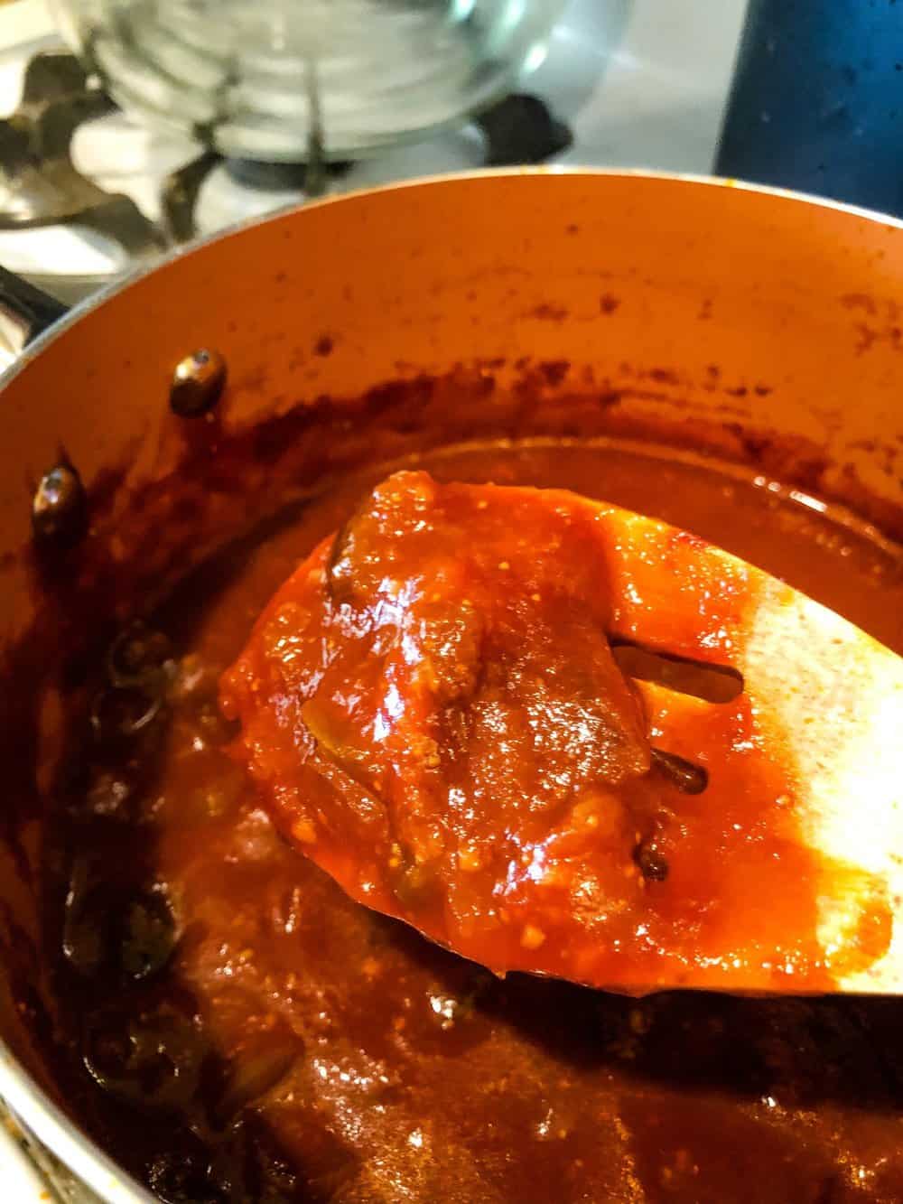 Sweet and Spicy Homemade Bourbon BBQ Sauce with Fresh Figs - Veggie Fun ...