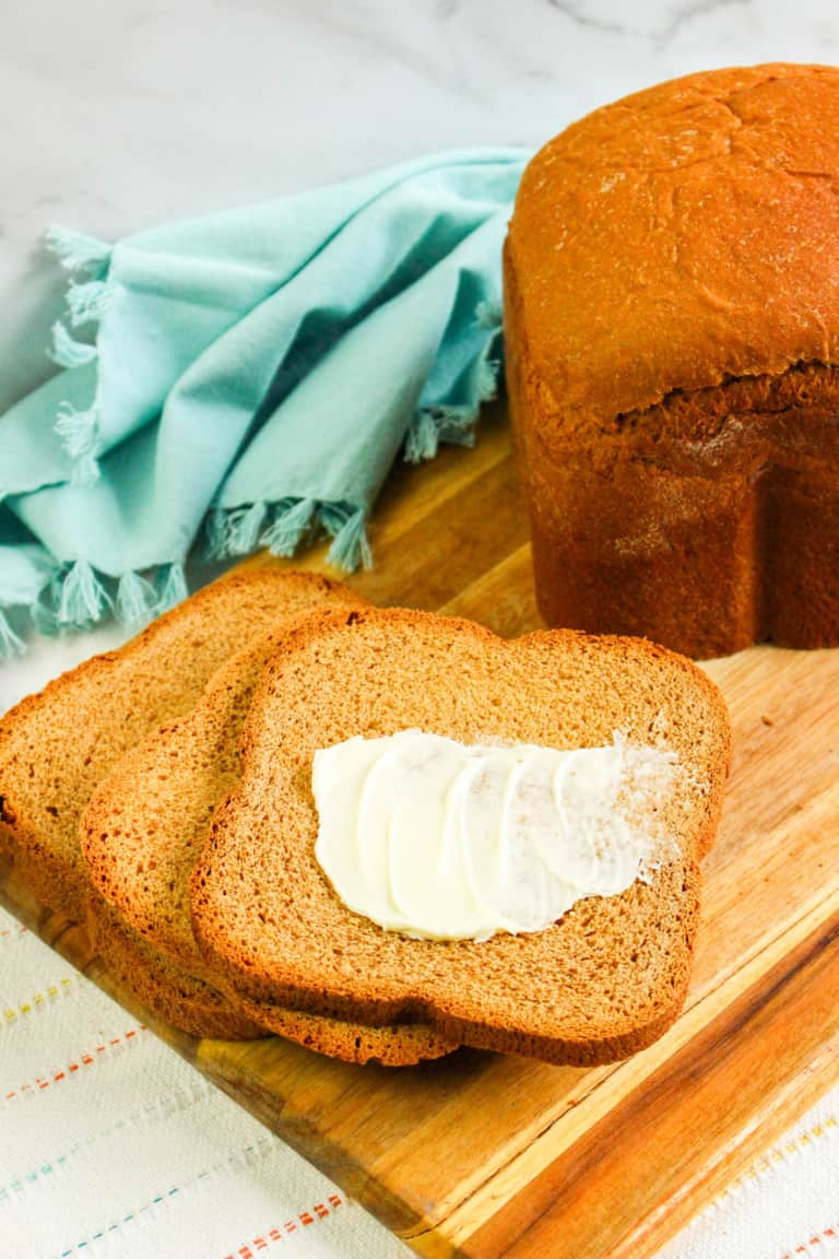 Bread Machine Wheat Bread with Molasses and Agave Vegan Veggie Fun