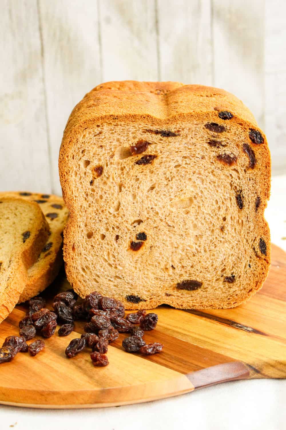 Gluten Free Cinnamon Raisin Bread {Bread Machine Option} - Zest for Baking