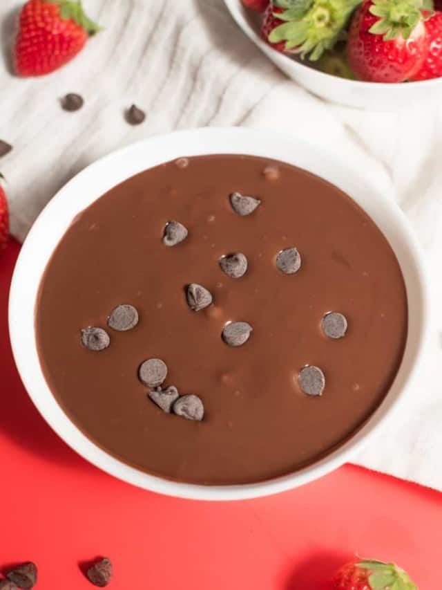 Dairy-Free Easy Microwave Chocolate Dipping Sauce