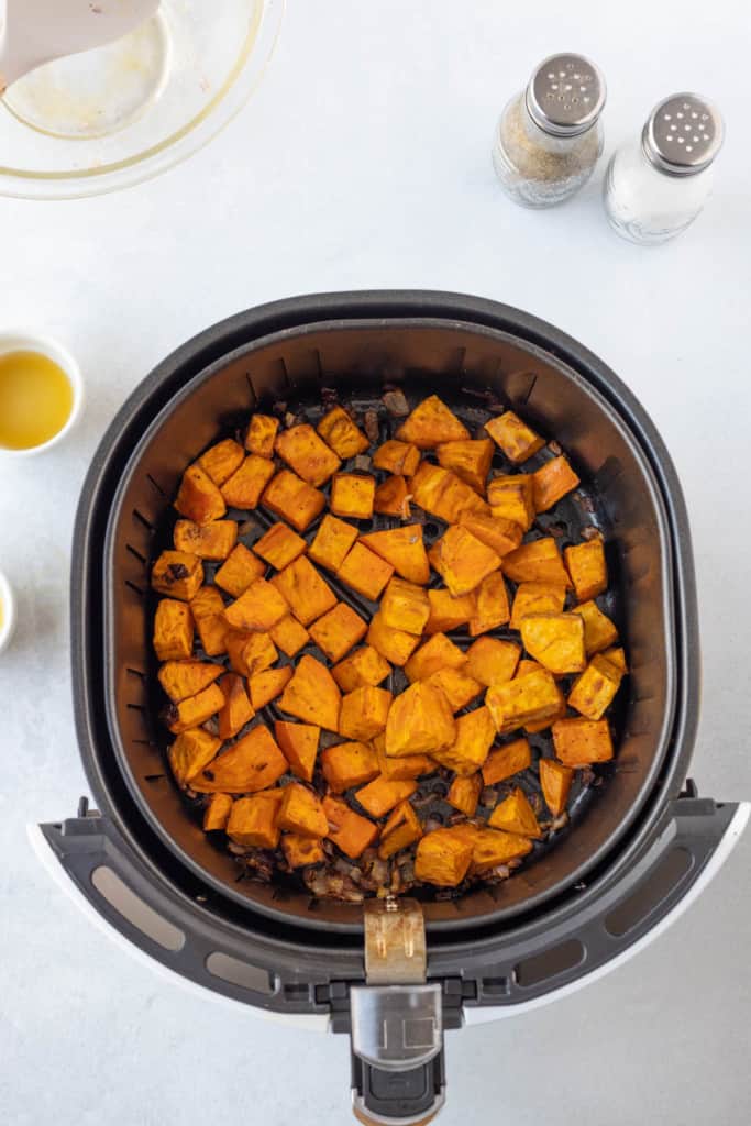 sweet potatoes cooked in airfryer