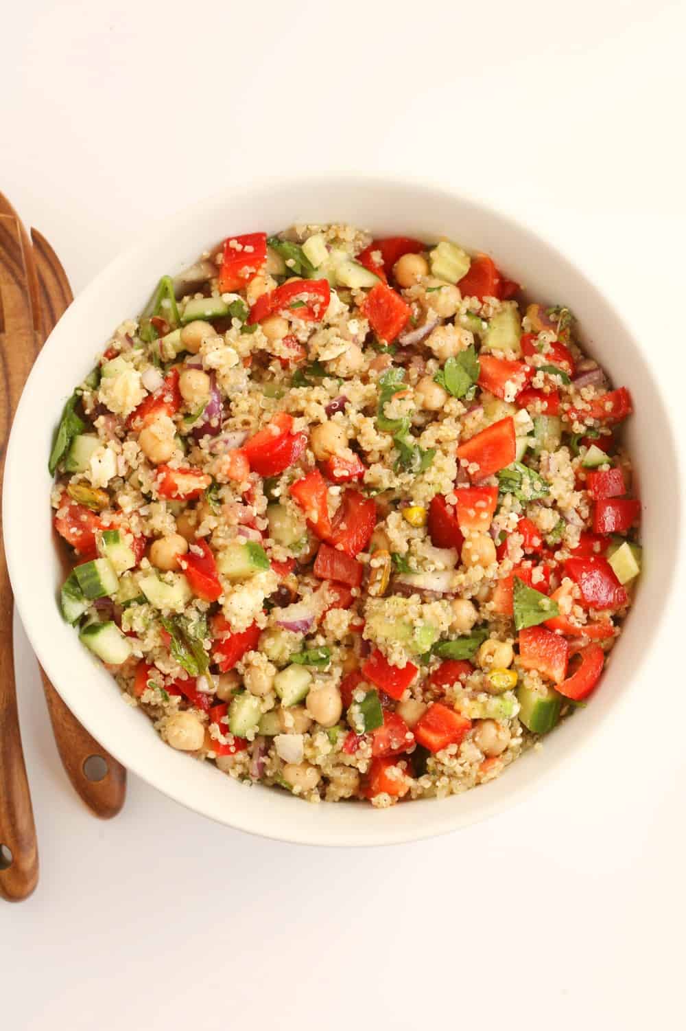 Rose Water Quinoa Salad - Parsley and Icing Rose Water Quinoa Salad