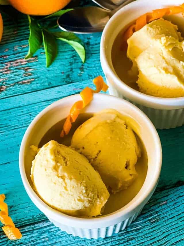 Ninja Creami Dairy-Free Orange Creamsicle Ice Cream