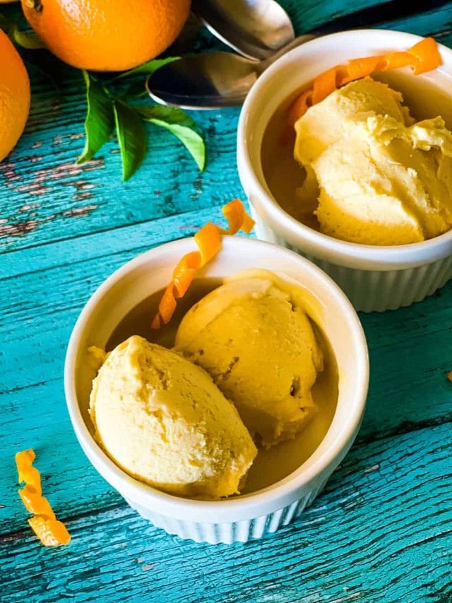 Vegan Orange Creamsicle Ice Cream: Creamy Dairy-Free Dessert!