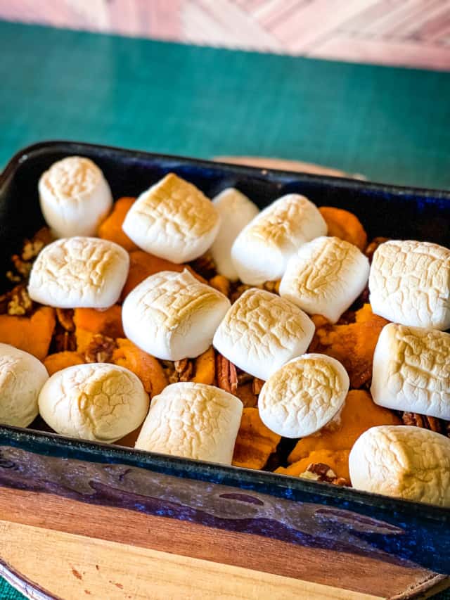 Vegan Candied Yams with Marshmallows and Pecans Veggie Fun Kitchen