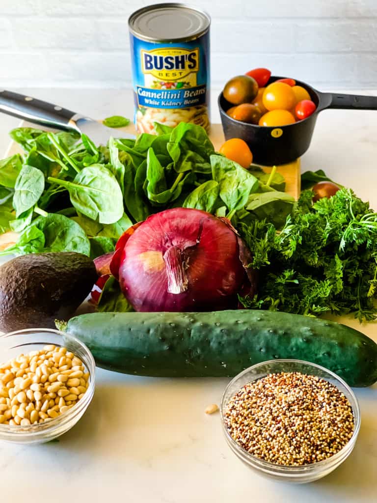 ingredients needed for mediterranean cucumber salad