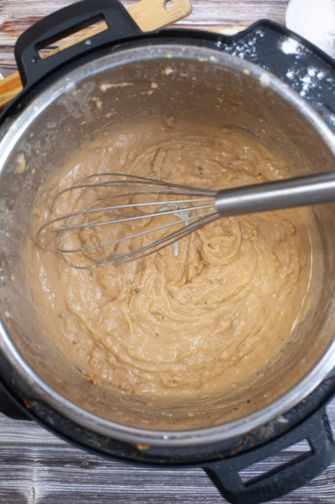 making a roux in the instant pot