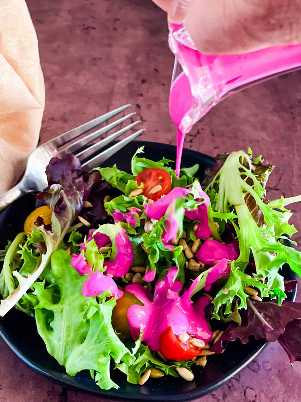 Vegan Pink Sauce Ranch Dressing - Veggie Fun Kitchen