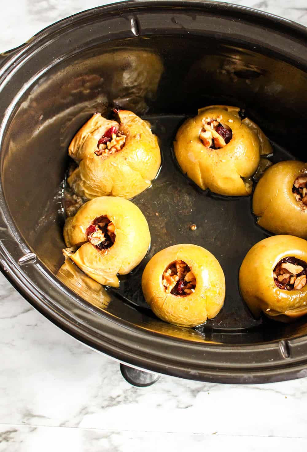 Stuffed Crockpot Baked Apples (no Butter) Veggie Fun Kitchen