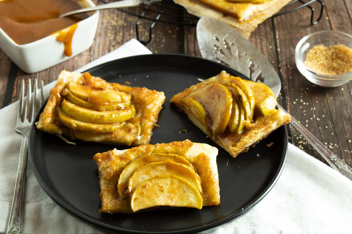 Rustic Caramel Apple Tart Veggie Fun Kitchen