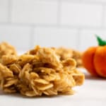 no bake pumpkin cookies with pumpkin decorations