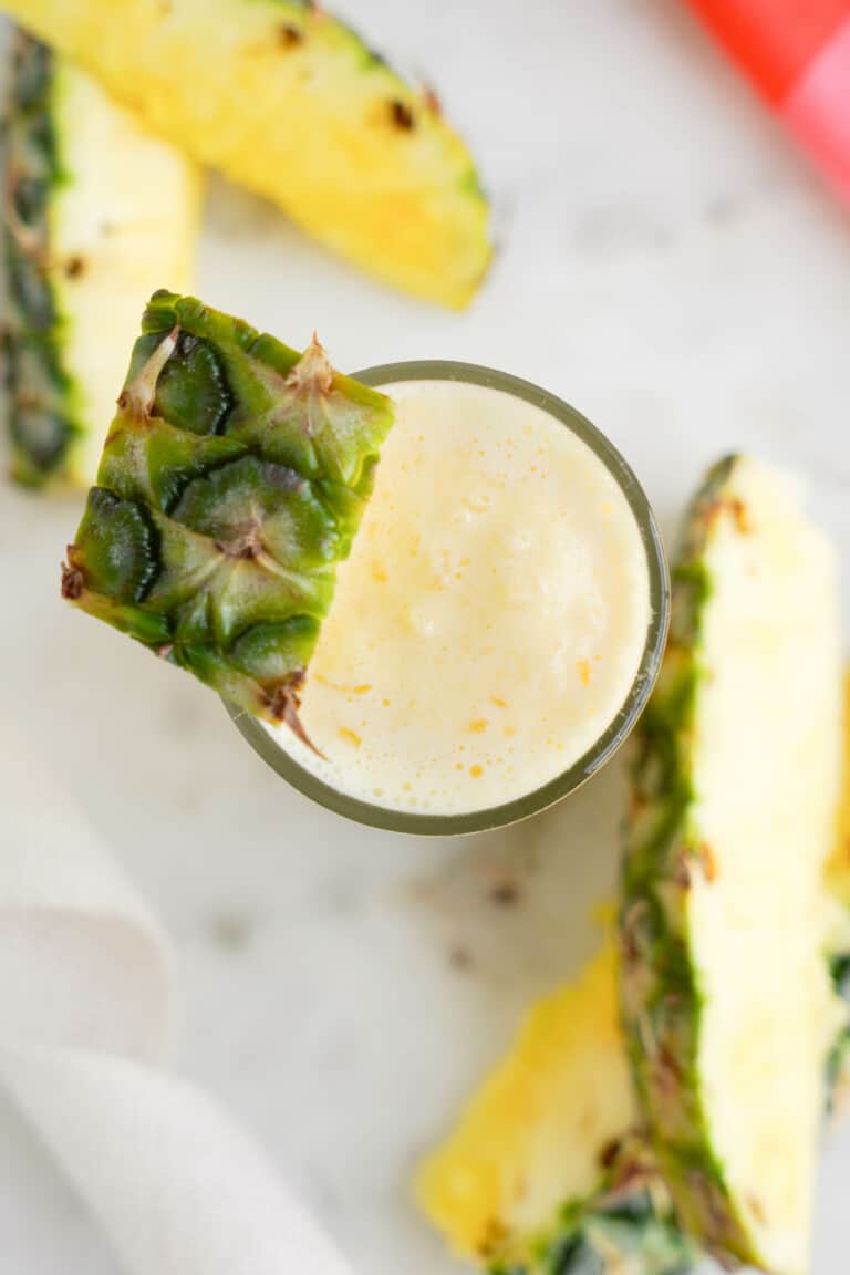 Orange Pineapple Smoothie, Vegan Veggie Fun Kitchen