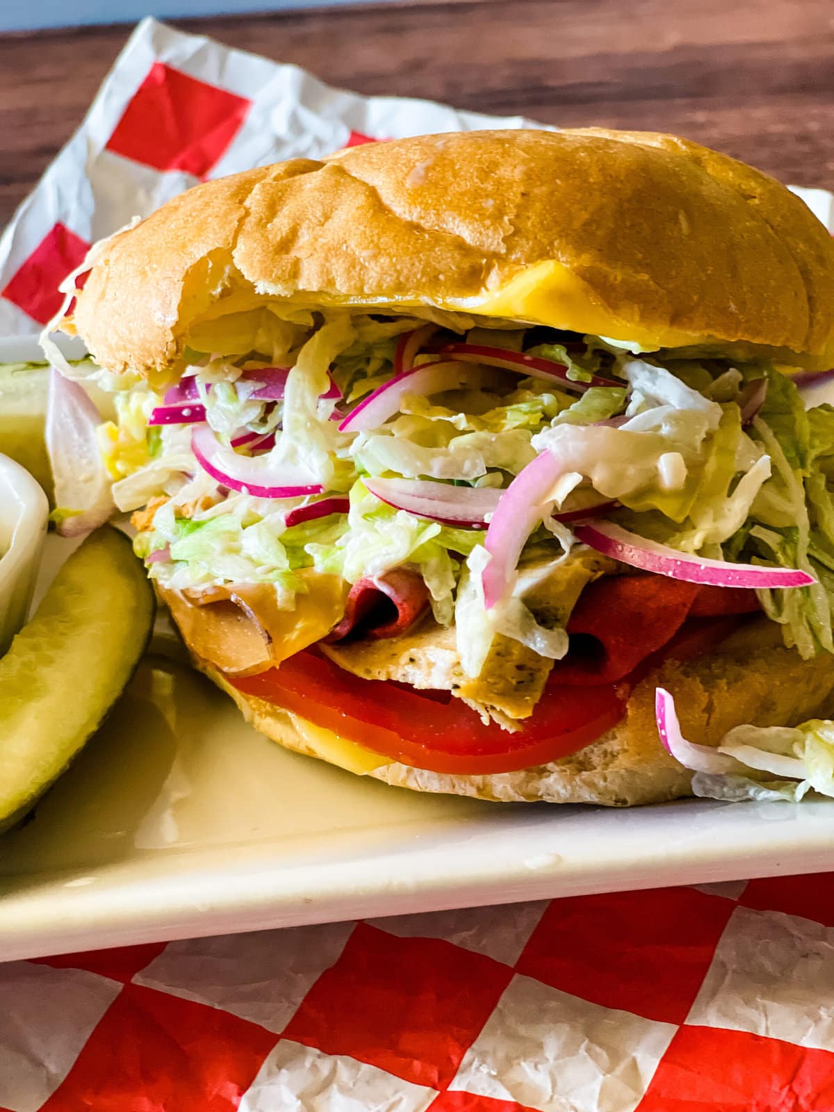 Vegan Grinder Sandwich - Veggie Fun Kitchen