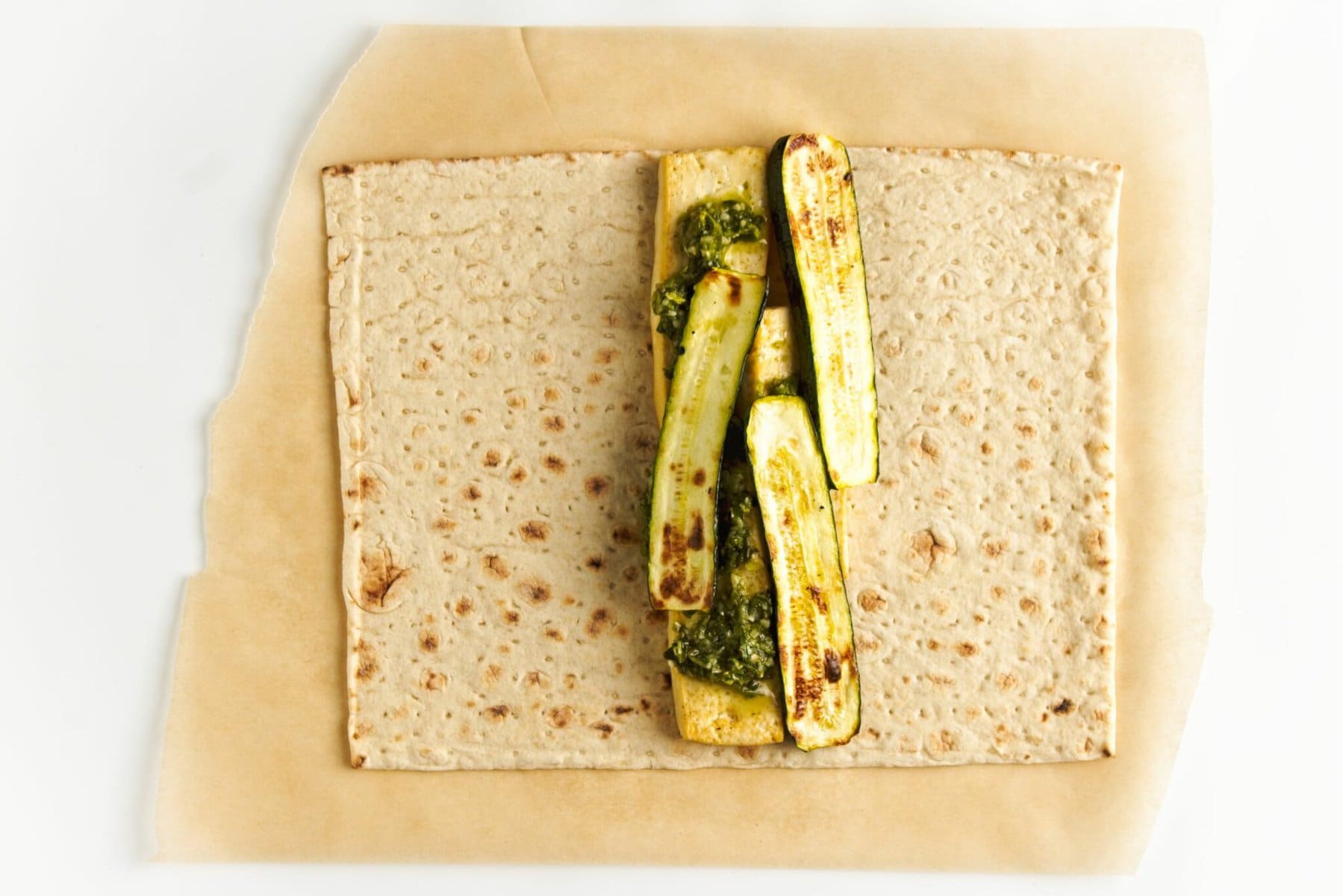 Oven Grilled Tofu Wrap with Zucchini and Avocado Veggie Fun Kitchen