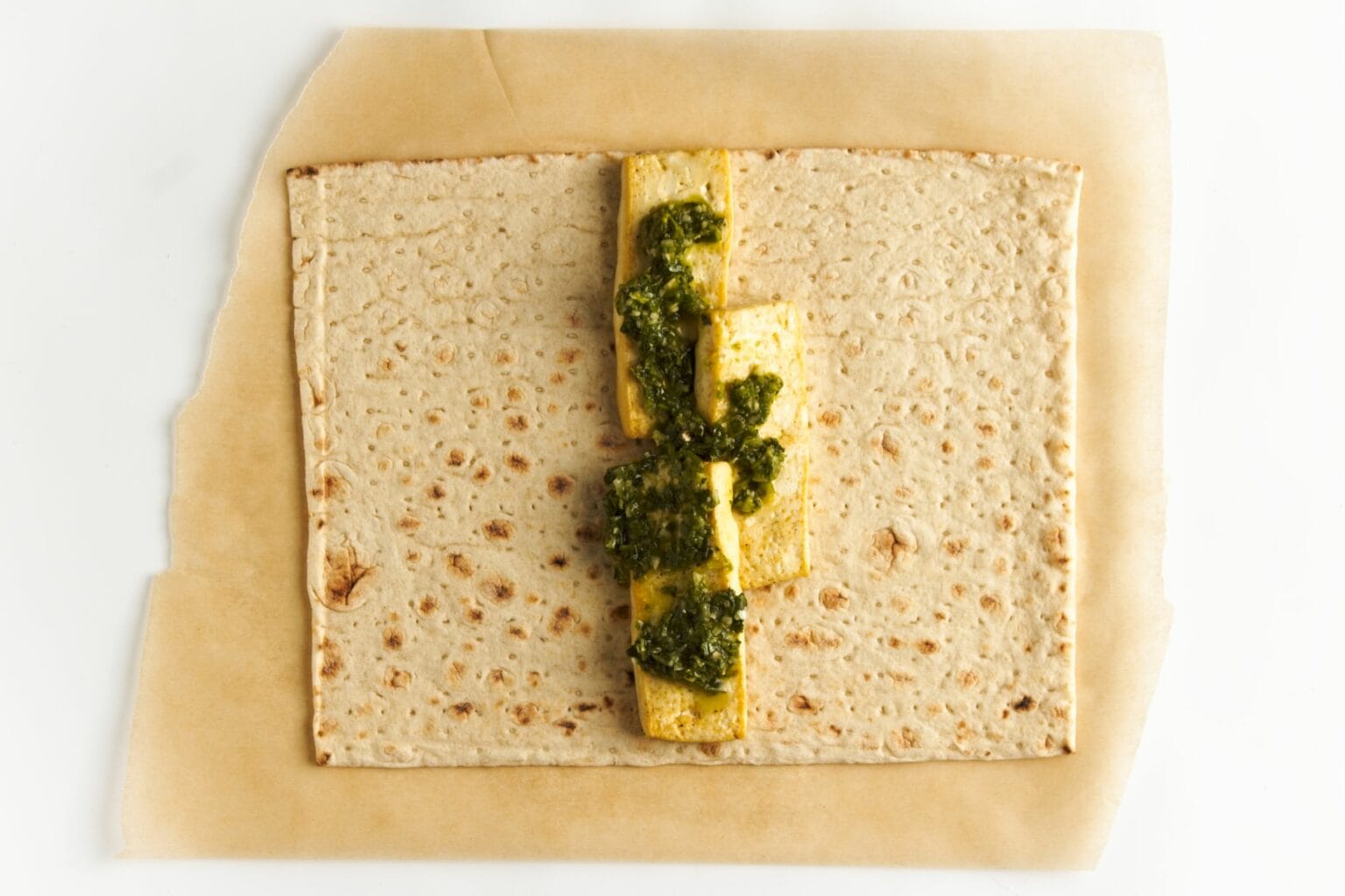 Oven Grilled Tofu Wrap with Zucchini and Avocado Veggie Fun Kitchen