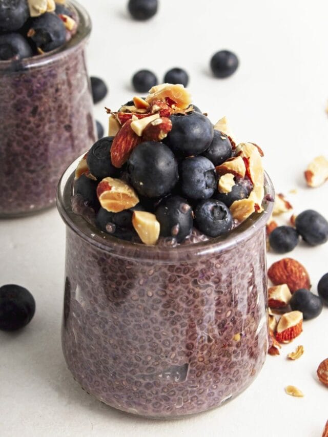 Vegan Blueberry Chia Pudding: A Wholesome Delight for Body & Soul
