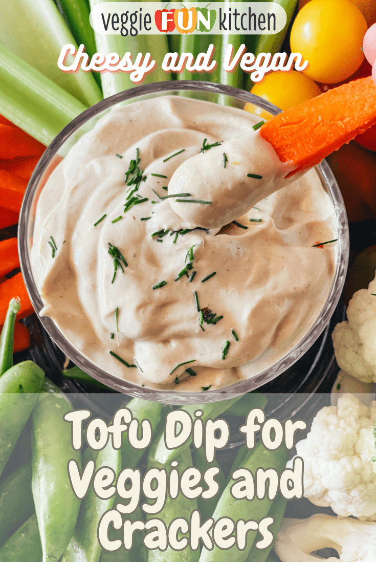 Tofu Veggie Dip – Vegan Herbed Tofu Dip – NRWMRI